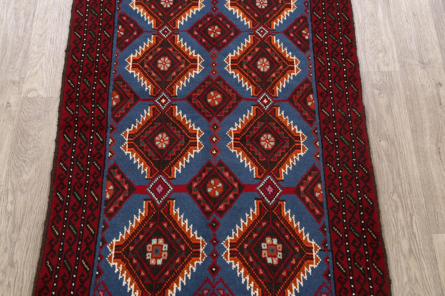 Balouch Afghan Oriental Area Rug 3x6