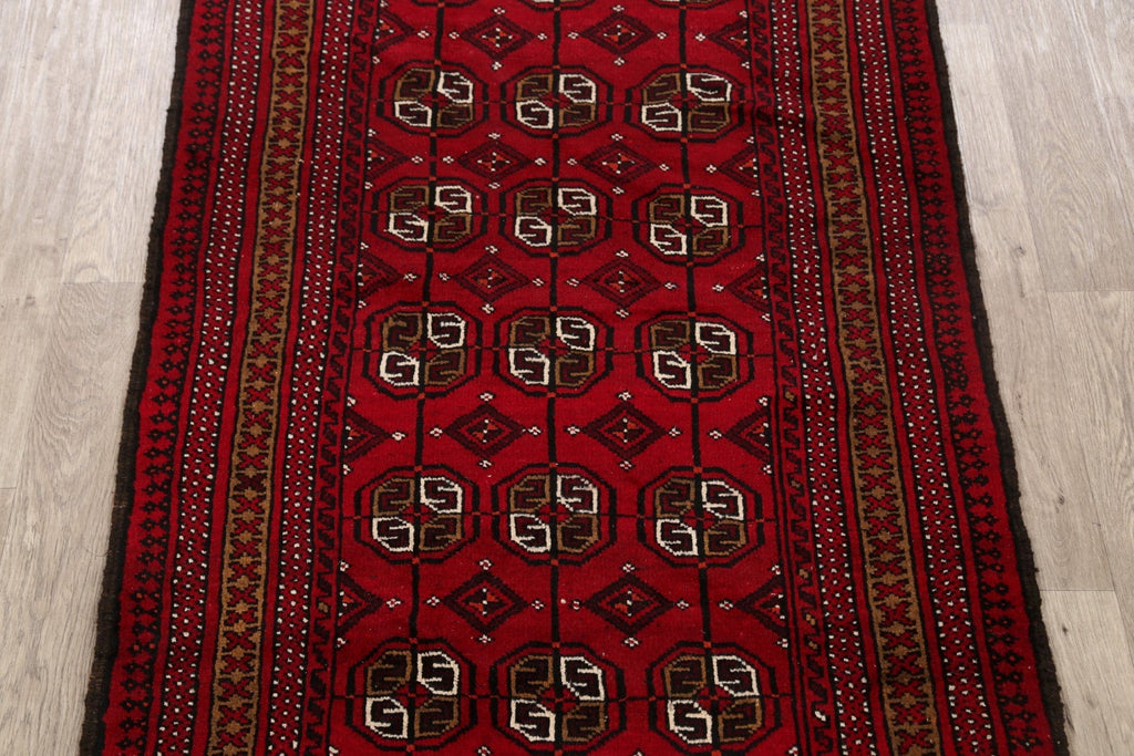 Balouch Afghan Oriental Area Rug 4x6