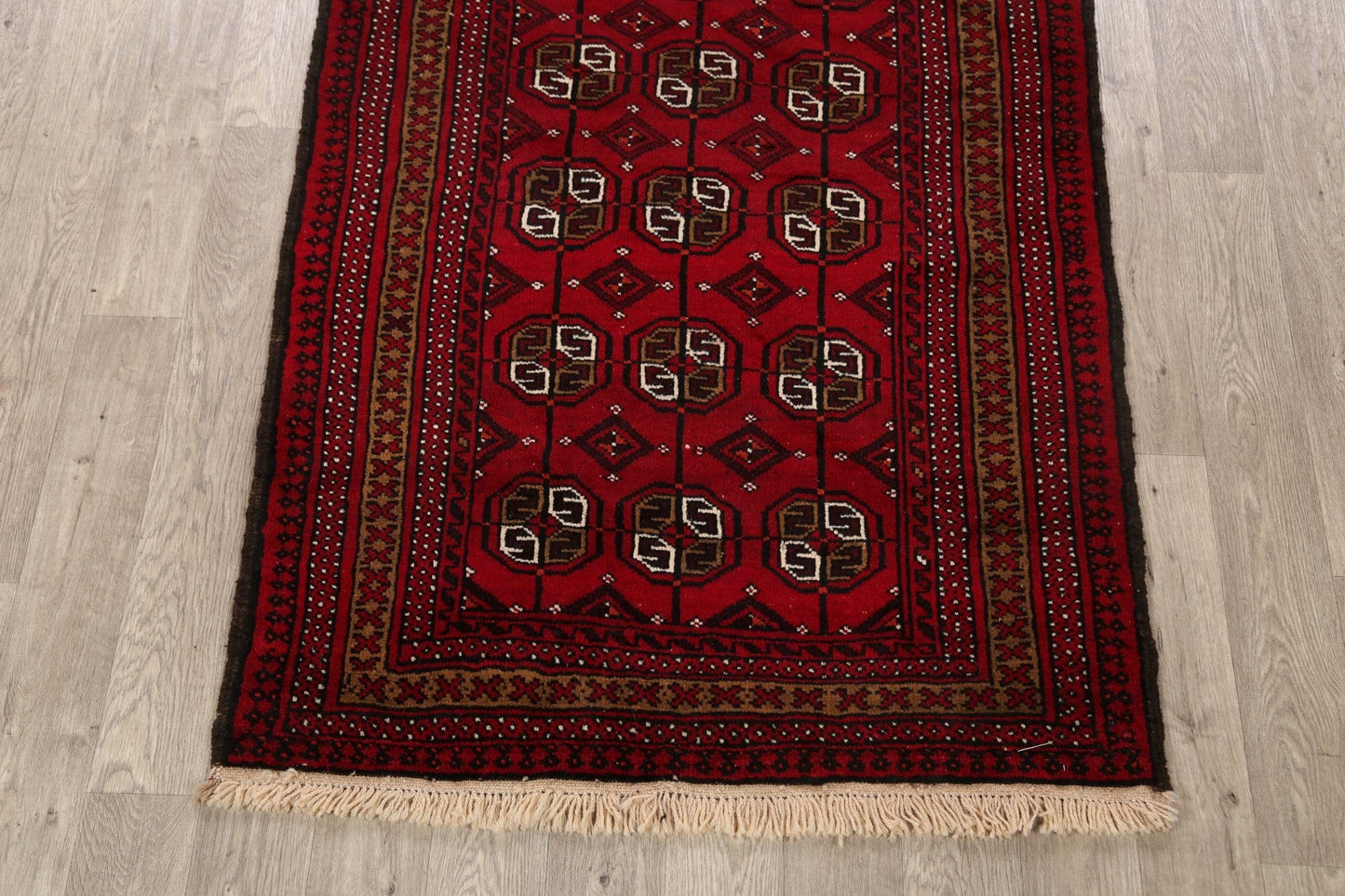 Balouch Afghan Oriental Area Rug 4x6