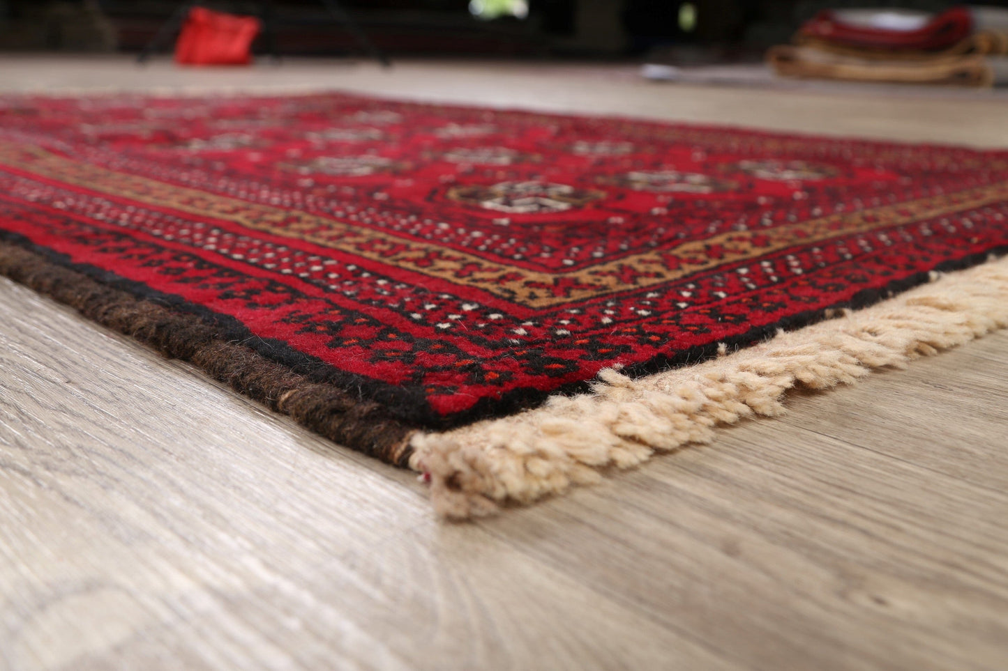 Balouch Afghan Oriental Area Rug 4x6