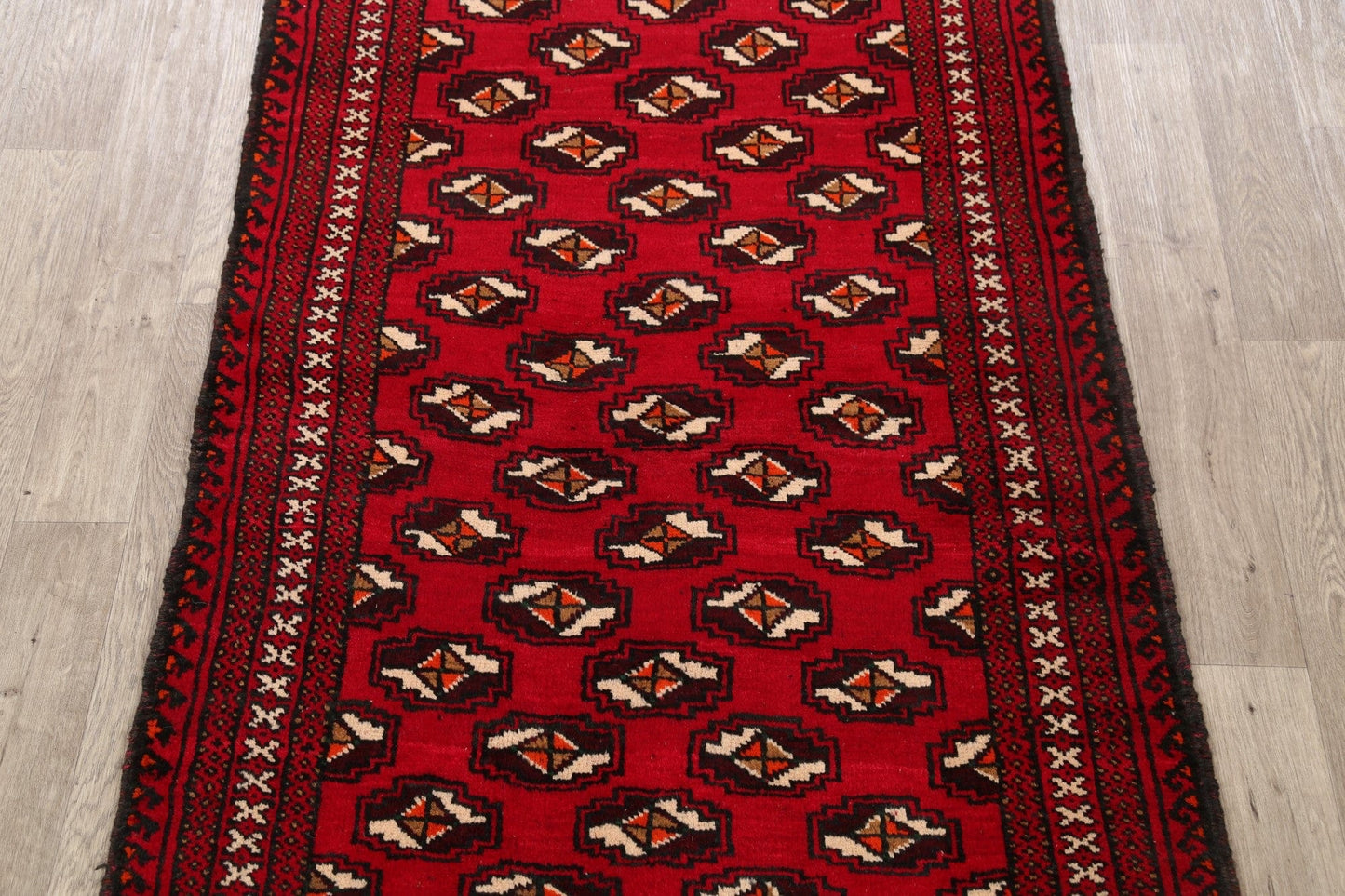 Balouch Afghan Oriental Area Rug 4x6