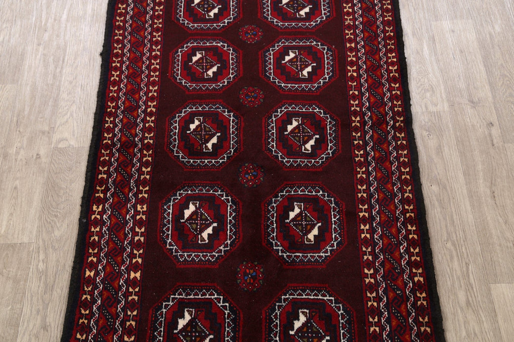 Balouch Afghan Oriental Area Rug 3x6