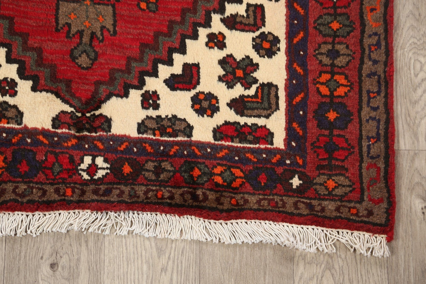 Hamedan Persian Area Rug 3x5