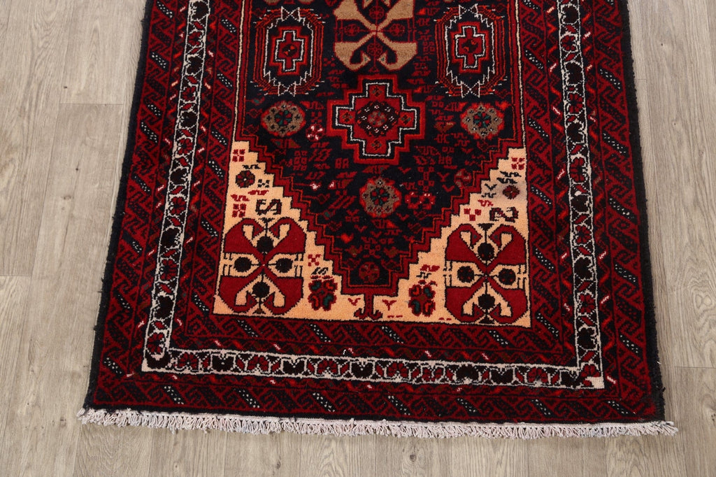 Balouch Afghan Oriental Area Rug 4x7