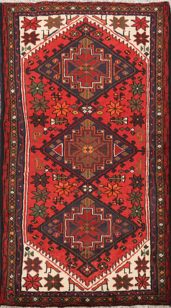 Hamedan Persian Area Rug 3x5