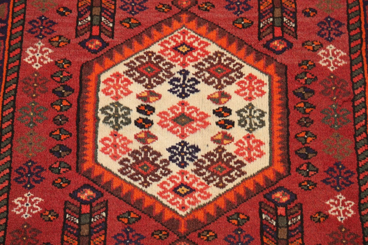 Hamedan Persian Area Rug 3x5