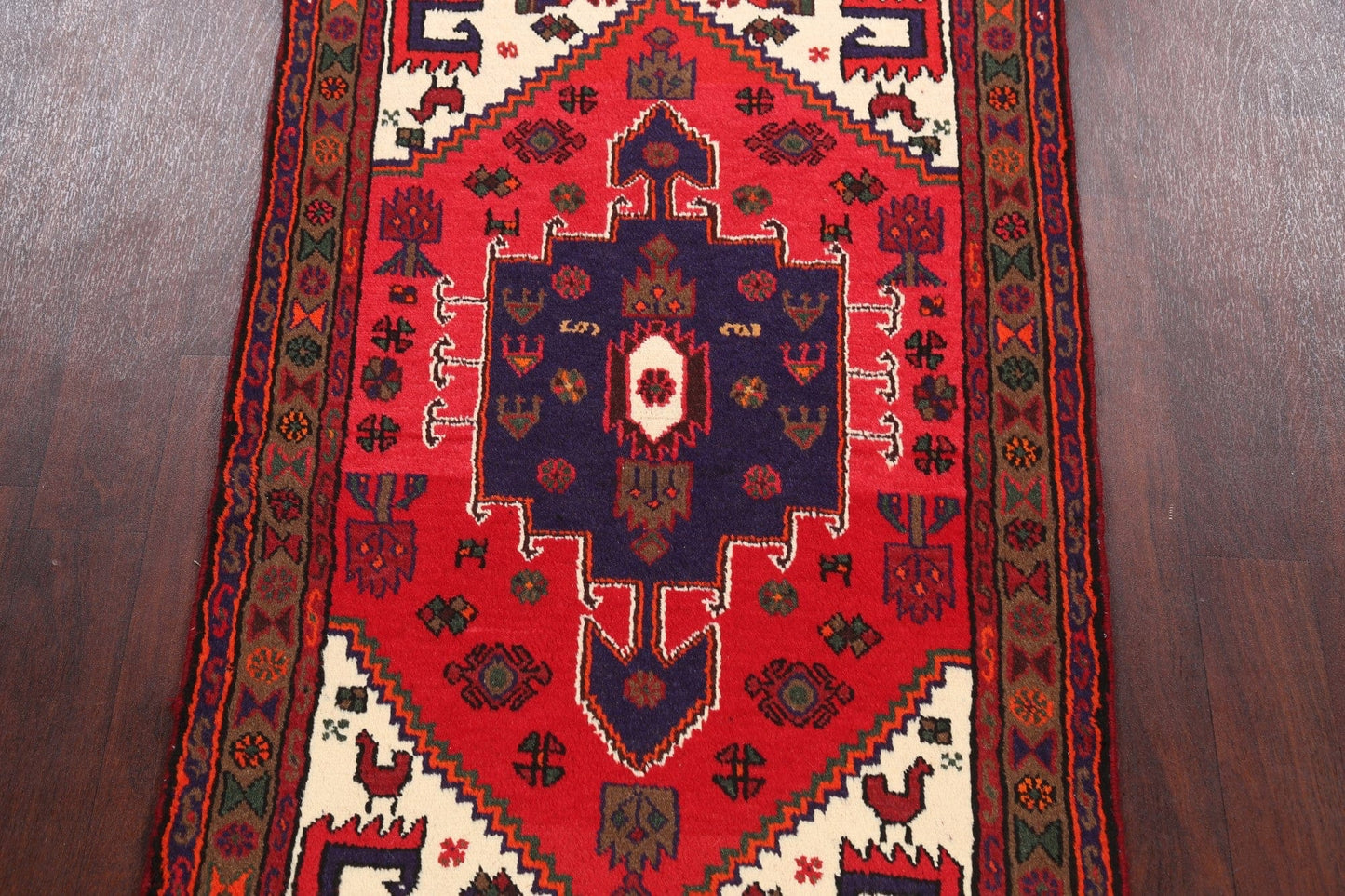 Hamedan Persian Area Rug 3x5