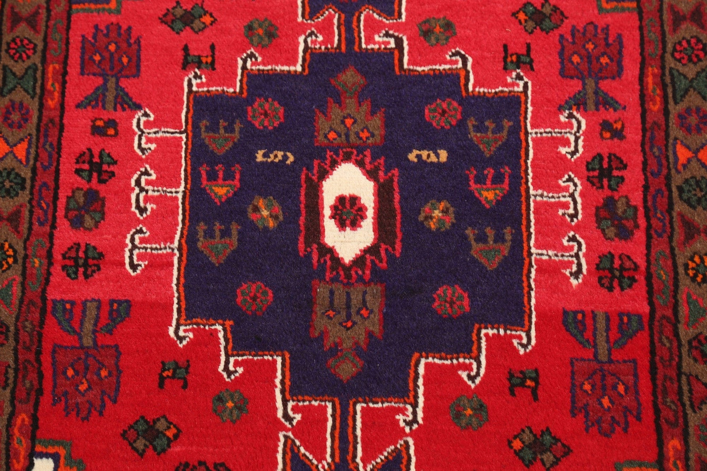 Hamedan Persian Area Rug 3x5