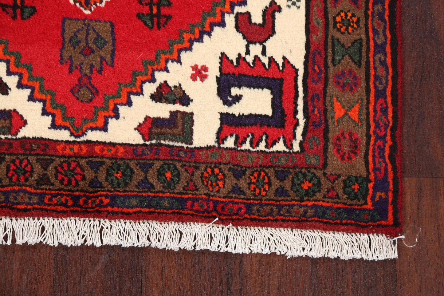 Hamedan Persian Area Rug 3x5