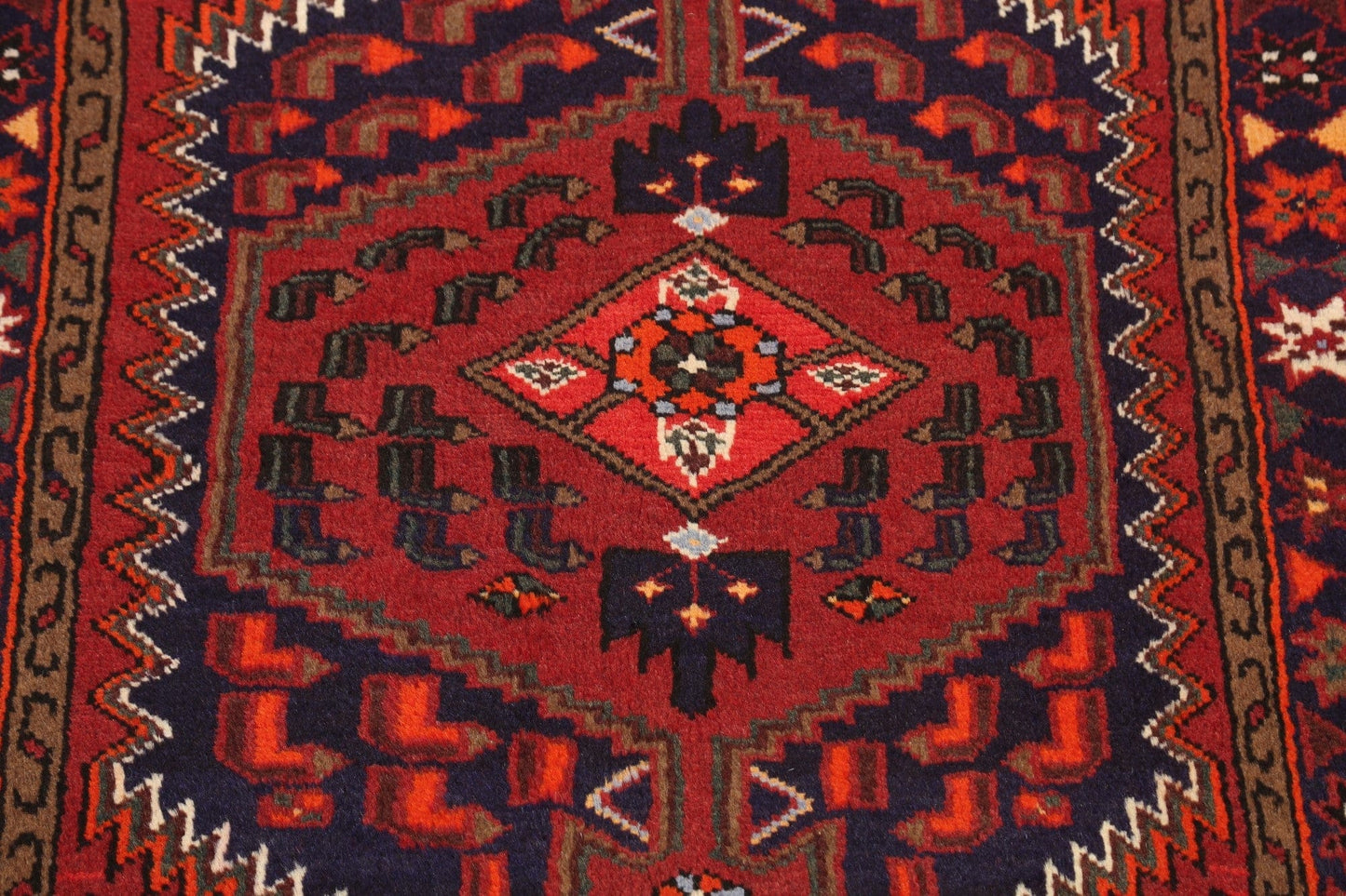 Hamedan Persian Area Rug 3x6