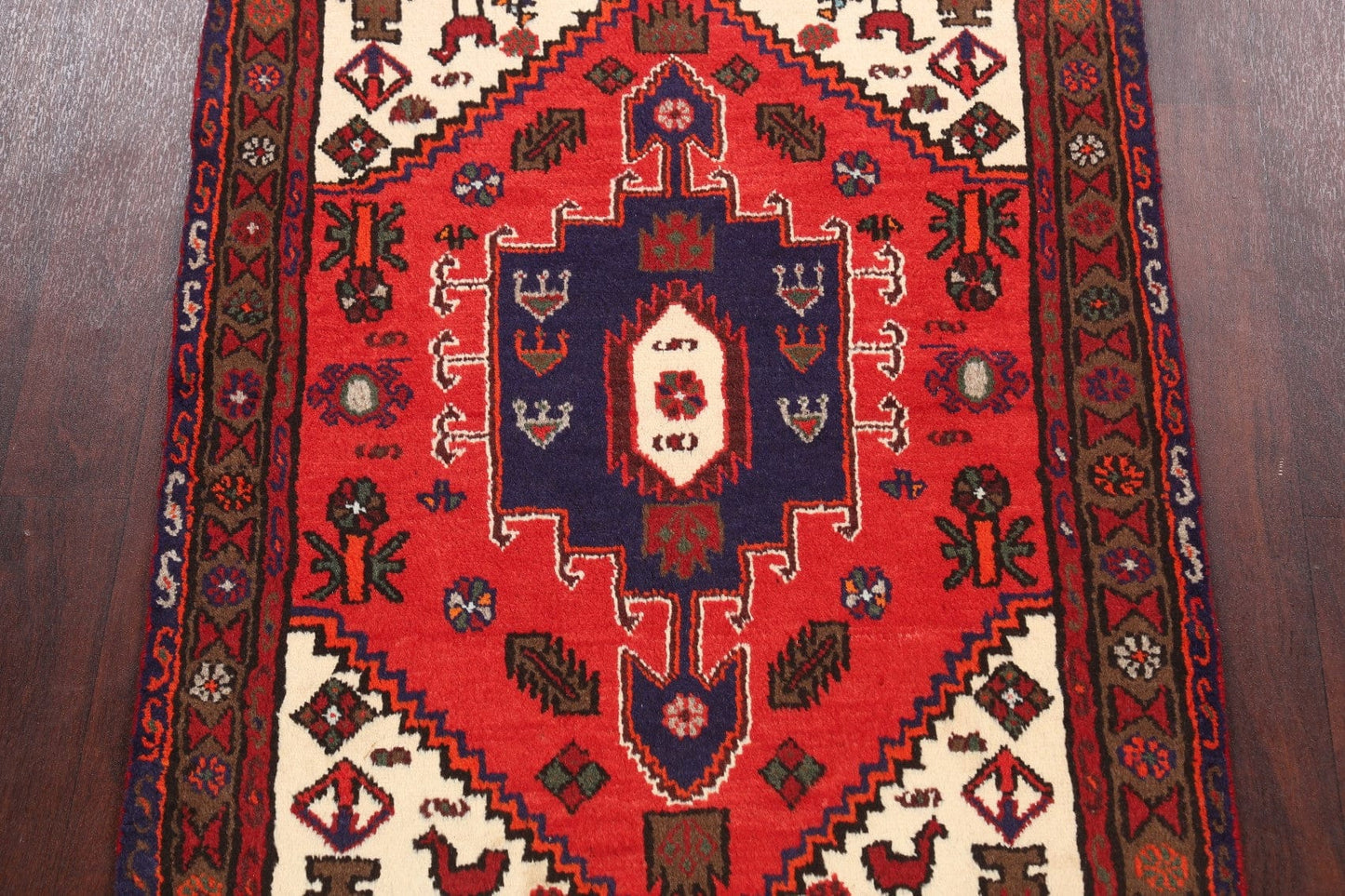 Hamedan Persian Area Rug 3x5