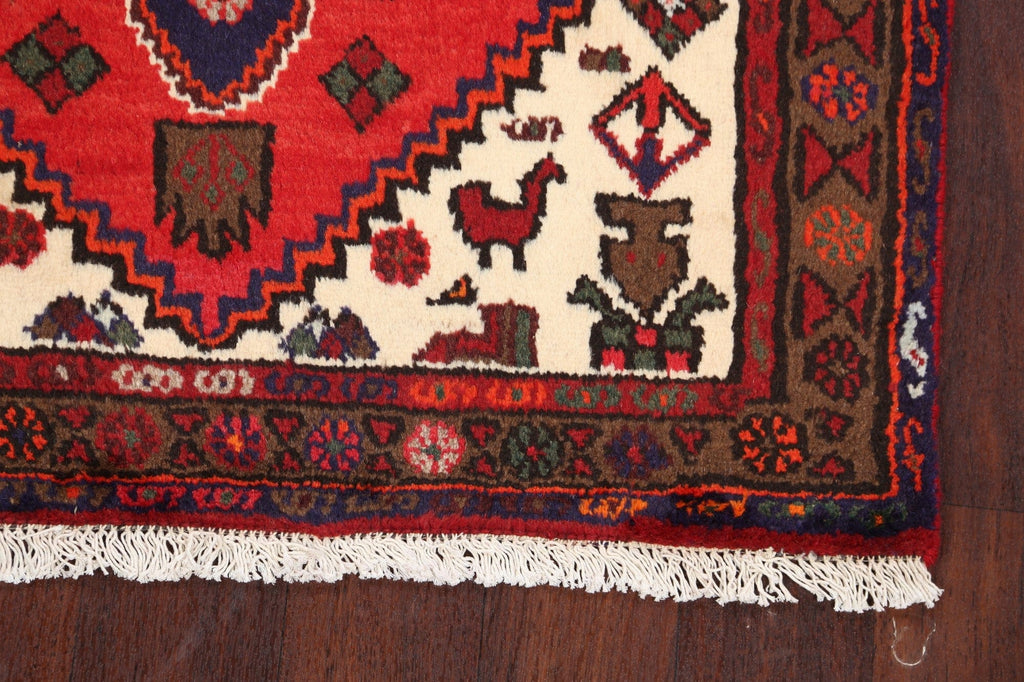 Hamedan Persian Area Rug 3x5