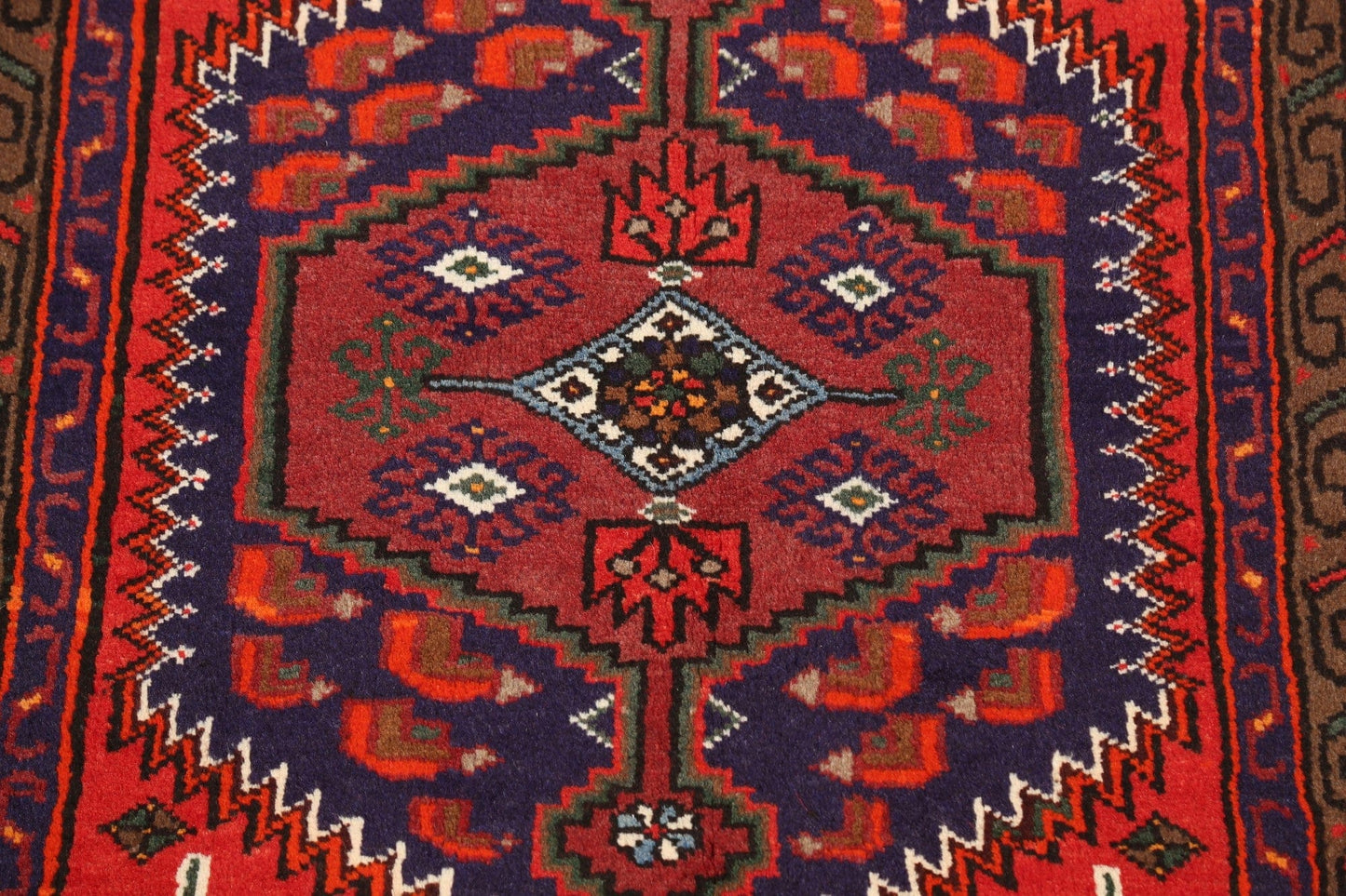 Hamedan Persian Area Rug 3x5