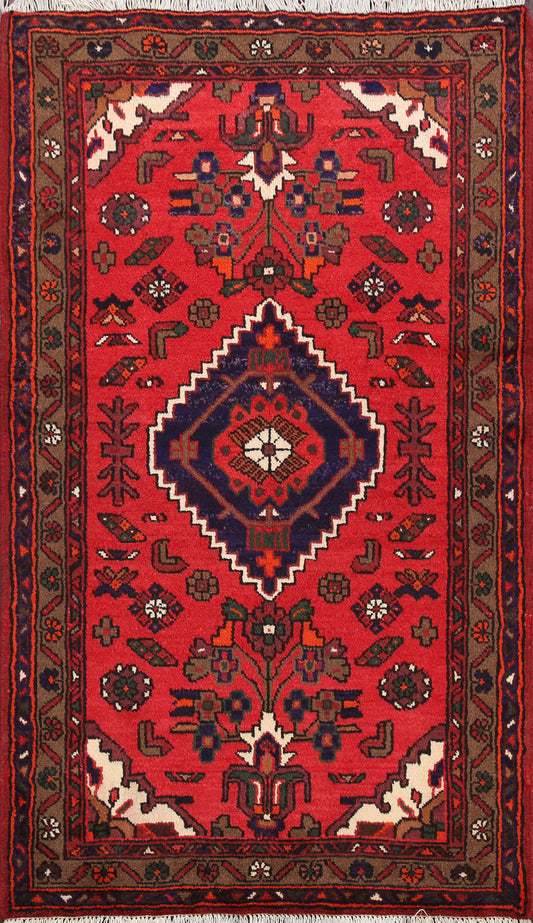 Hamedan Persian Area Rug 3x5