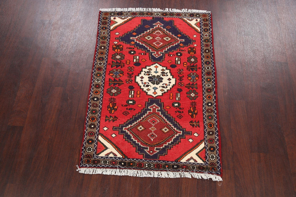 Hamedan Persian Area Rug 3x5