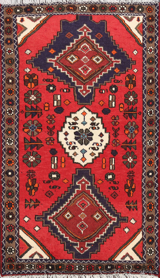 Hamedan Persian Area Rug 3x5