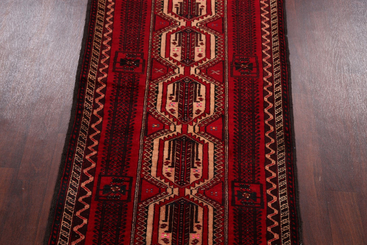 Balouch Afghan Oriental Area Rug 3x6