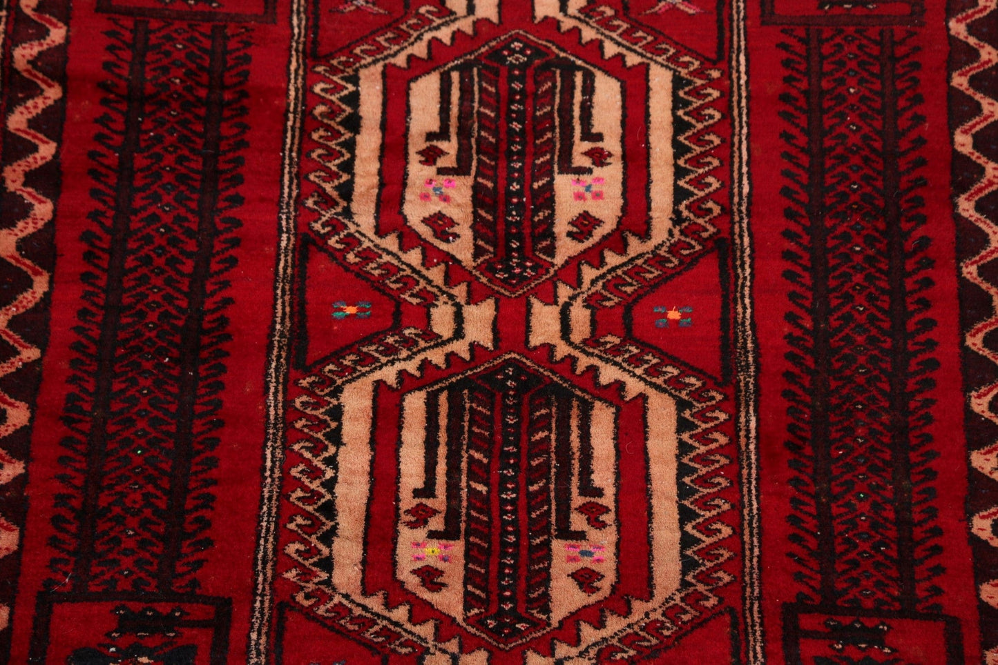 Balouch Afghan Oriental Area Rug 3x6