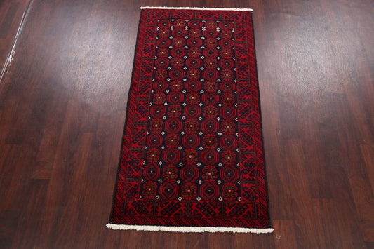 Balouch Afghan Oriental Area Rug 3x6