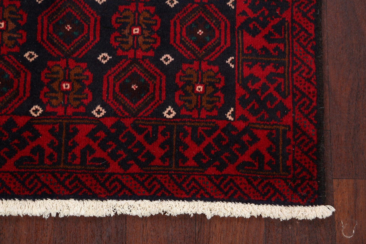 Balouch Afghan Oriental Area Rug 3x6