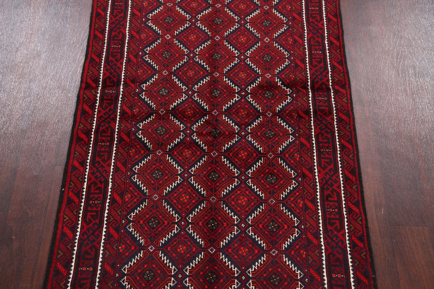 Balouch Afghan Oriental Area Rug 3x6