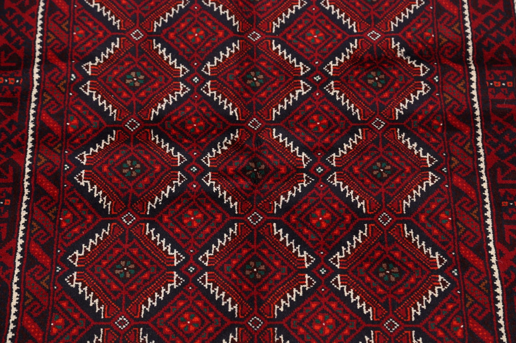 Balouch Afghan Oriental Area Rug 3x6