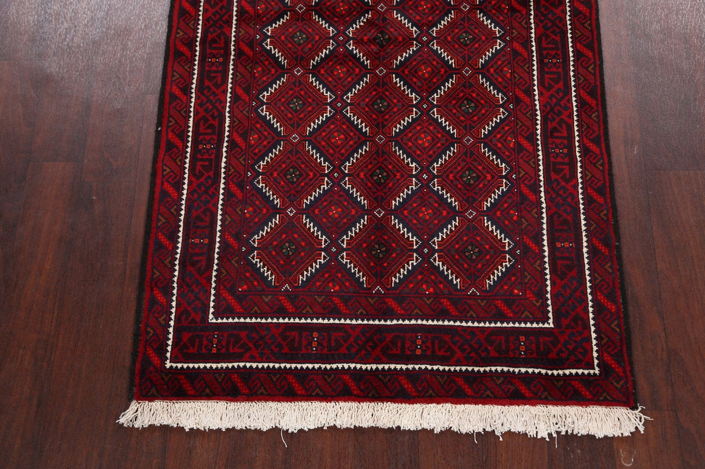 Balouch Afghan Oriental Area Rug 3x6