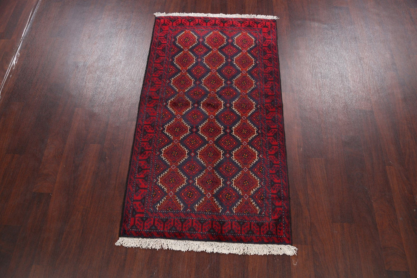 Balouch Afghan Oriental Area Rug 3x6