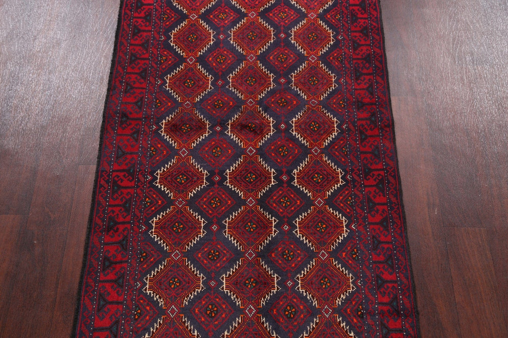 Balouch Afghan Oriental Area Rug 3x6