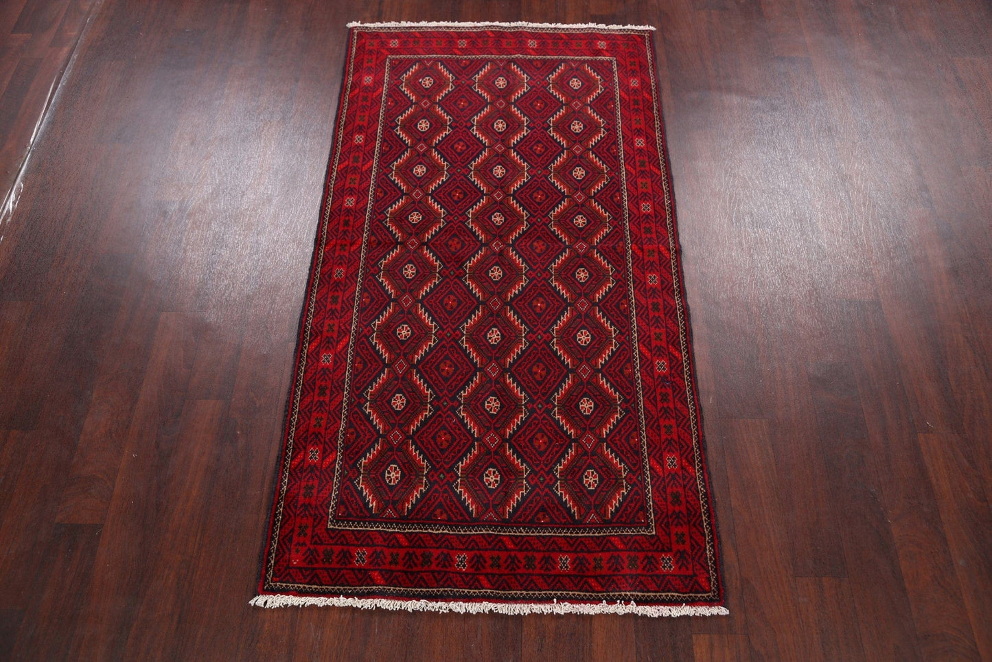 Balouch Afghan Oriental Area Rug 4x6