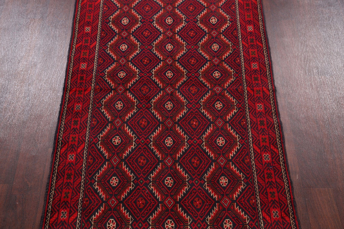 Balouch Afghan Oriental Area Rug 4x6