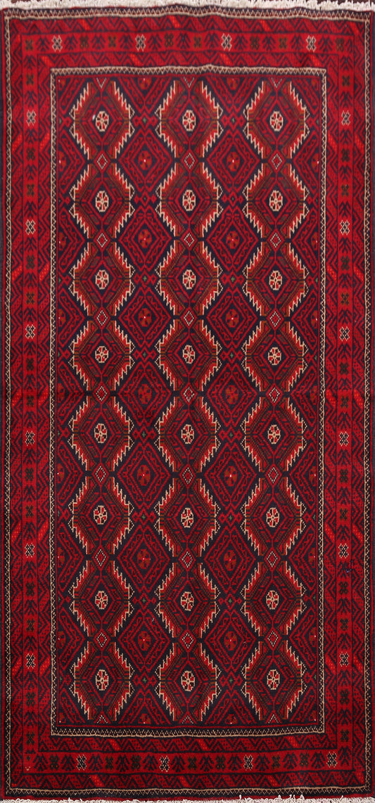 Balouch Afghan Oriental Area Rug 4x6