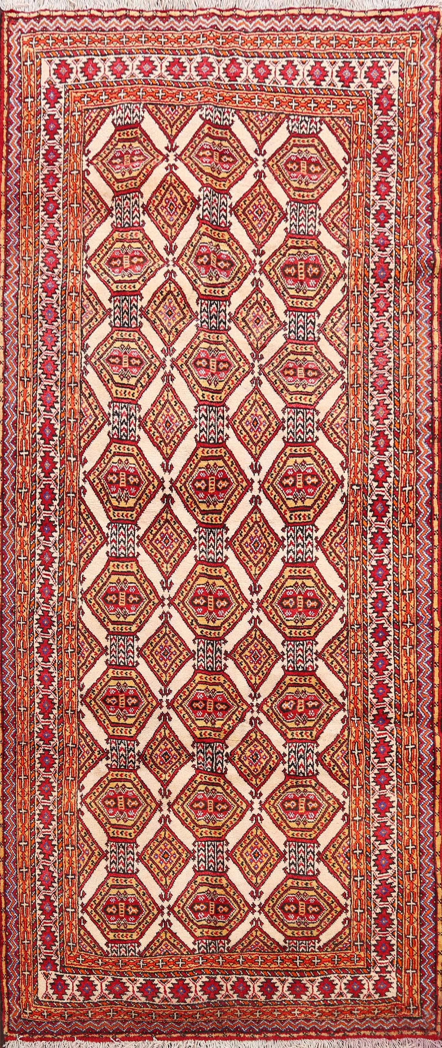 Bokhara Oriental Area Rug 4x7