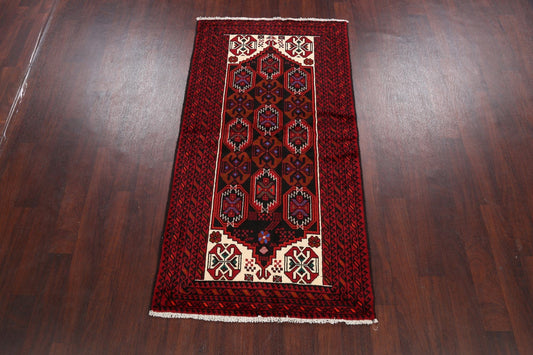 Balouch Afghan Oriental Area Rug 3x6