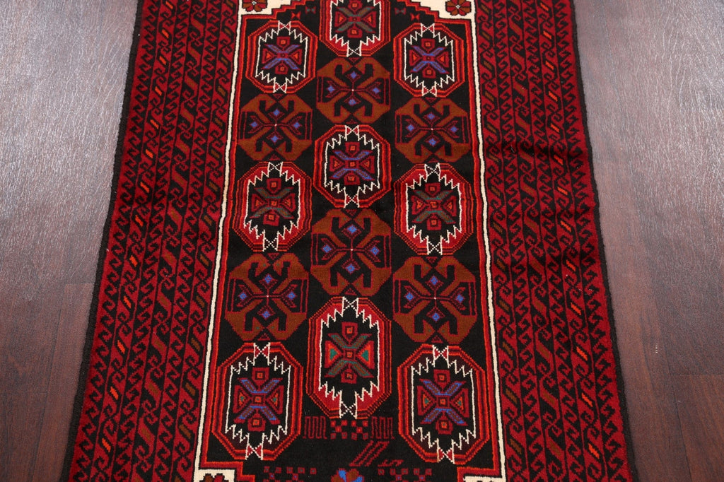 Balouch Afghan Oriental Area Rug 3x6