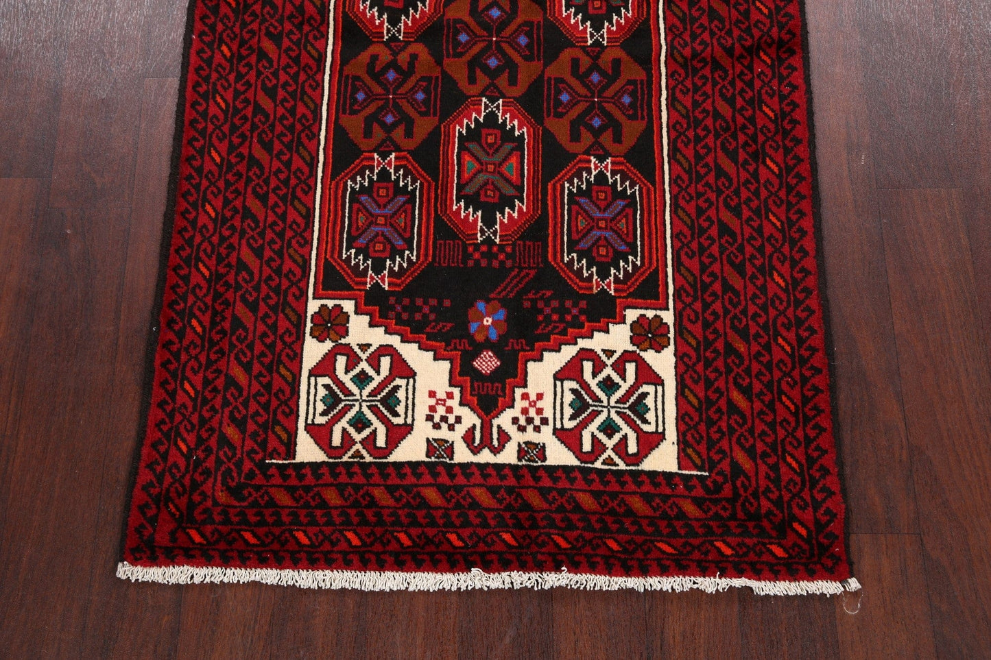 Balouch Afghan Oriental Area Rug 3x6