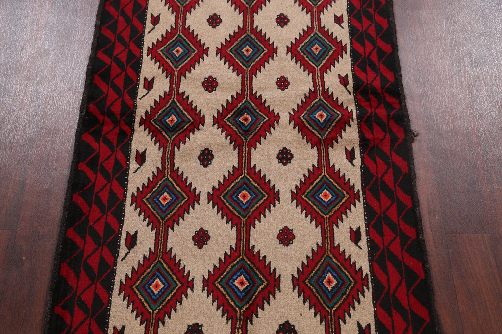 Balouch Afghan Oriental Area Rug 4x6