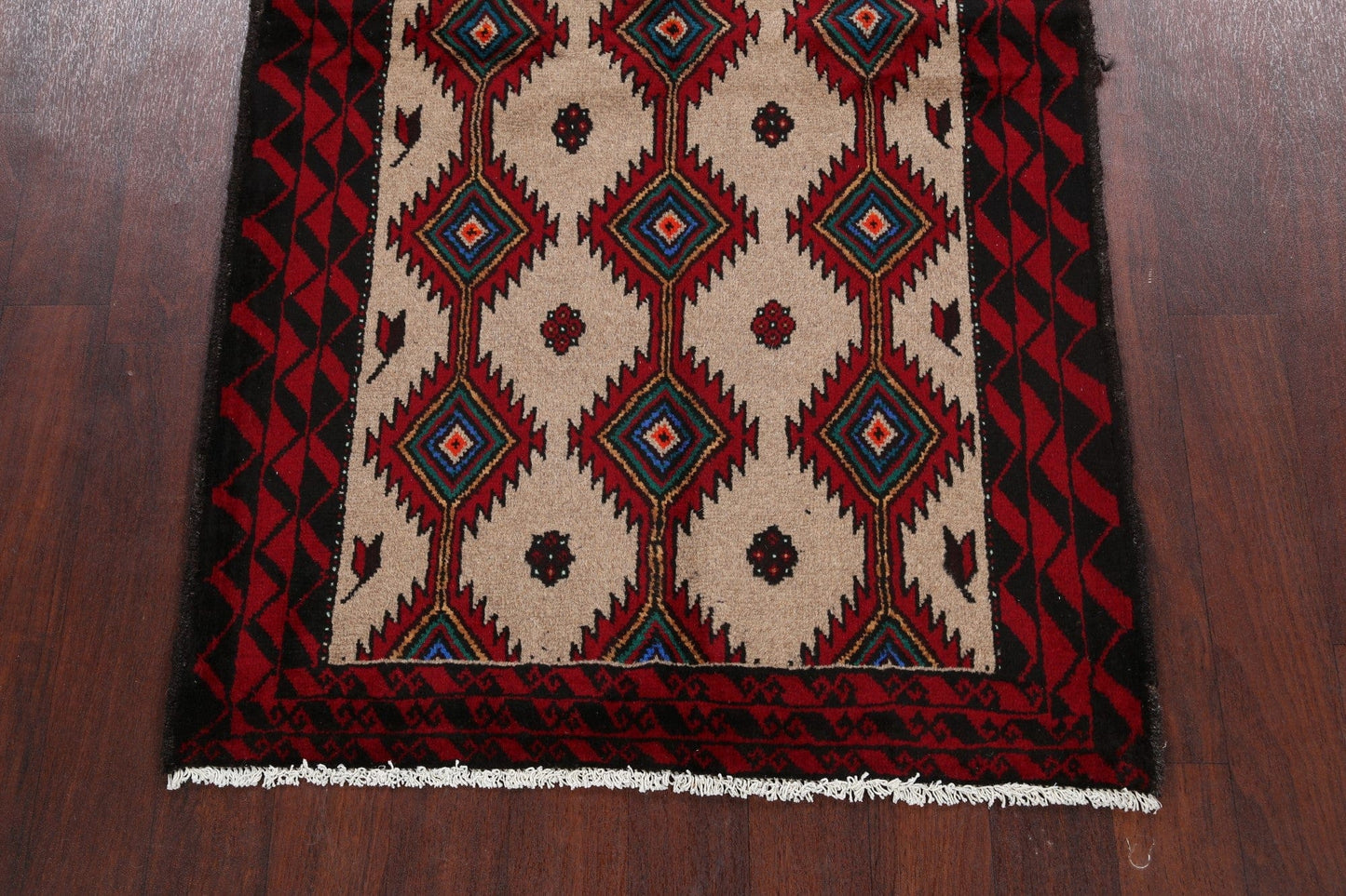 Balouch Afghan Oriental Area Rug 4x6