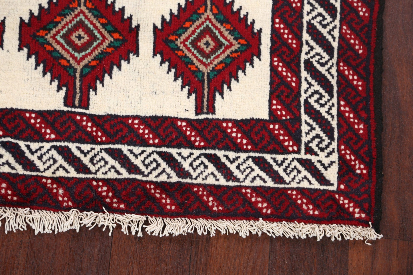 Balouch Afghan Oriental Area Rug 3x6