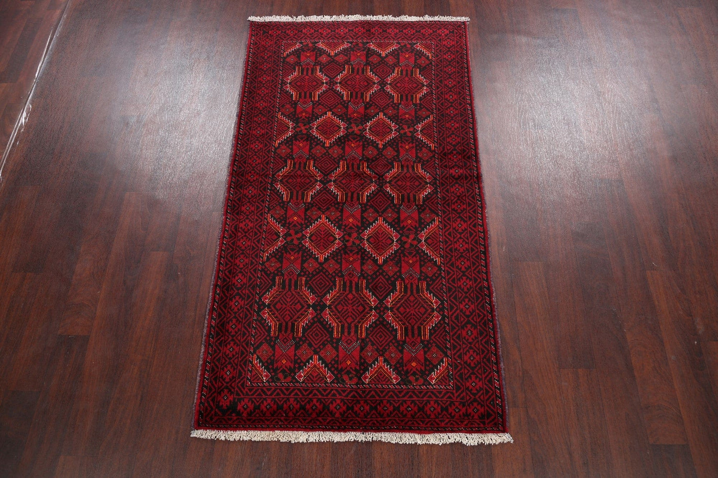 Balouch Afghan Oriental Area Rug 3x6