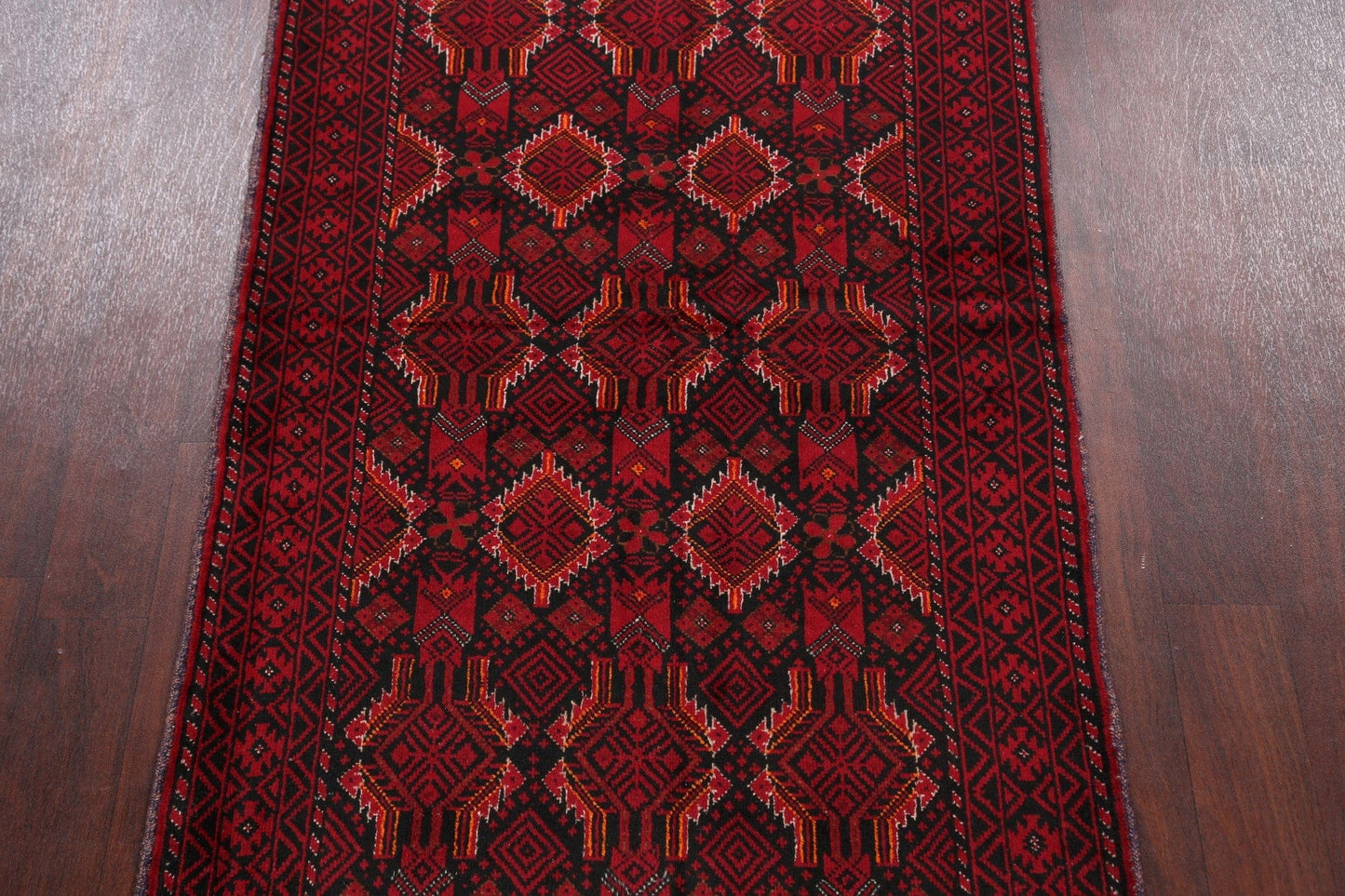 Balouch Afghan Oriental Area Rug 3x6