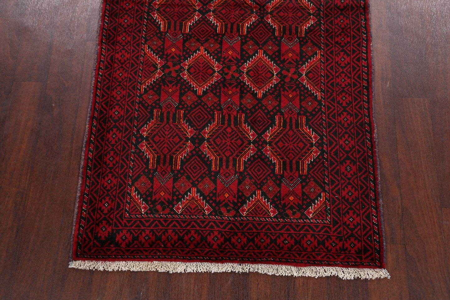 Balouch Afghan Oriental Area Rug 3x6