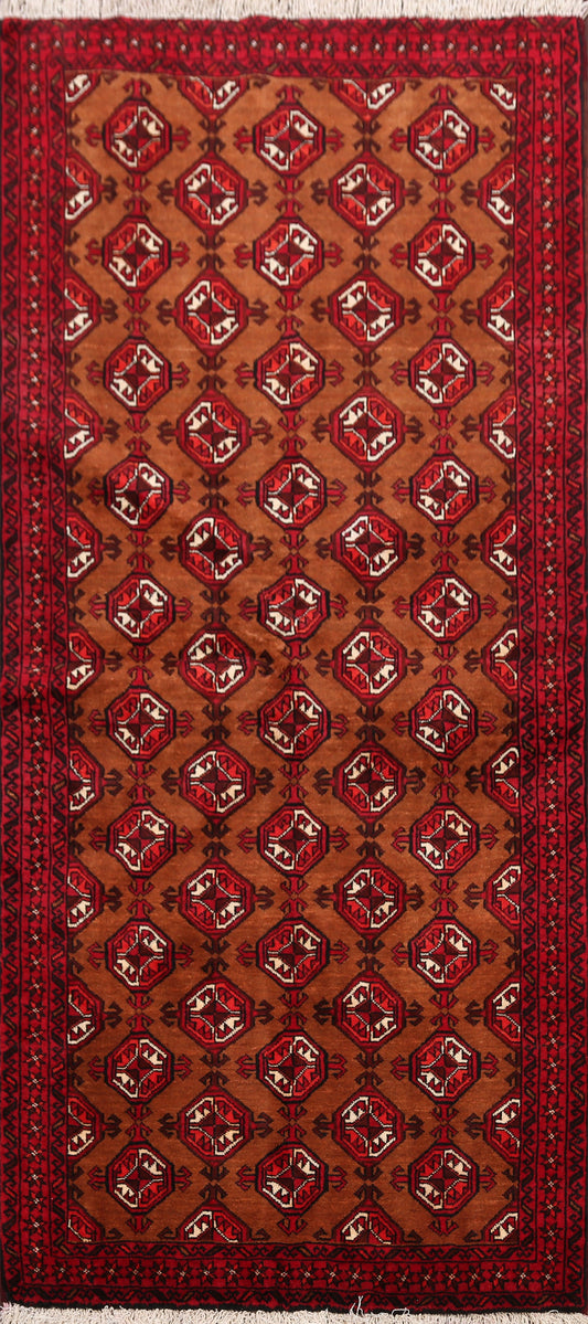 Balouch Afghan Oriental Area Rug 3x6