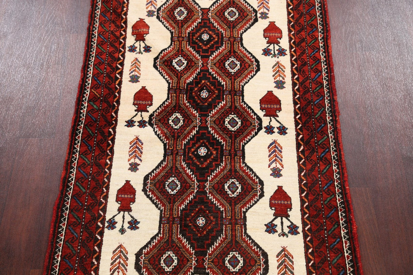 Balouch Afghan Oriental Area Rug 3x6