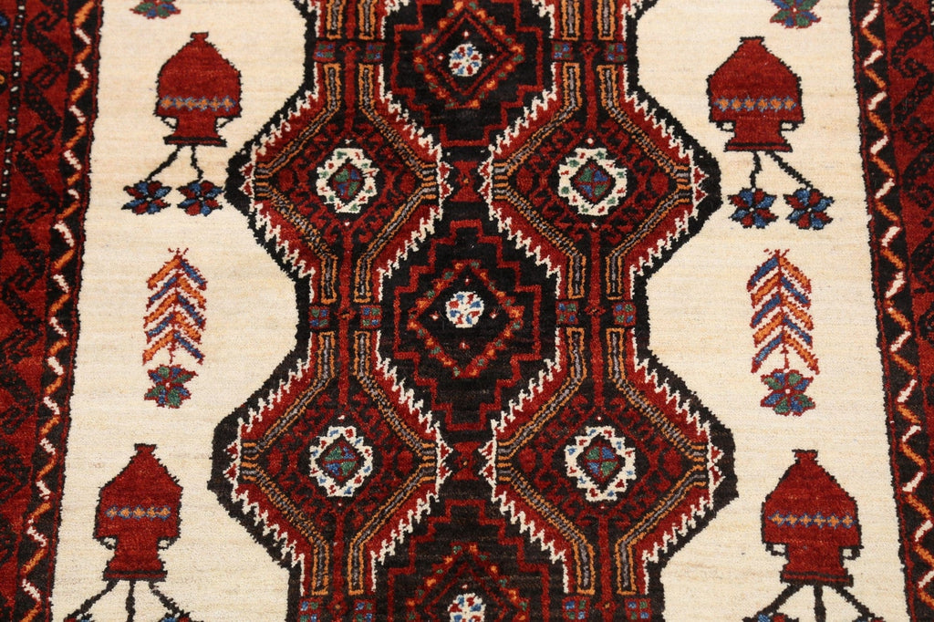 Balouch Afghan Oriental Area Rug 3x6