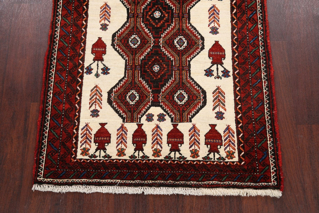 Balouch Afghan Oriental Area Rug 3x6