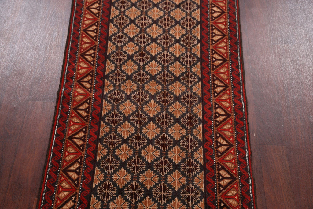 Balouch Afghan Oriental Area Rug 3x6