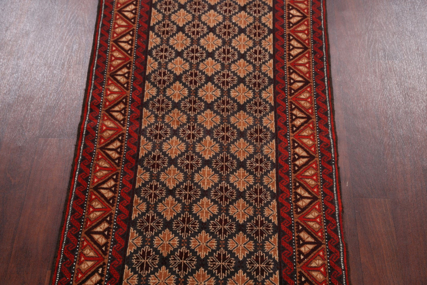 Balouch Afghan Oriental Area Rug 3x6