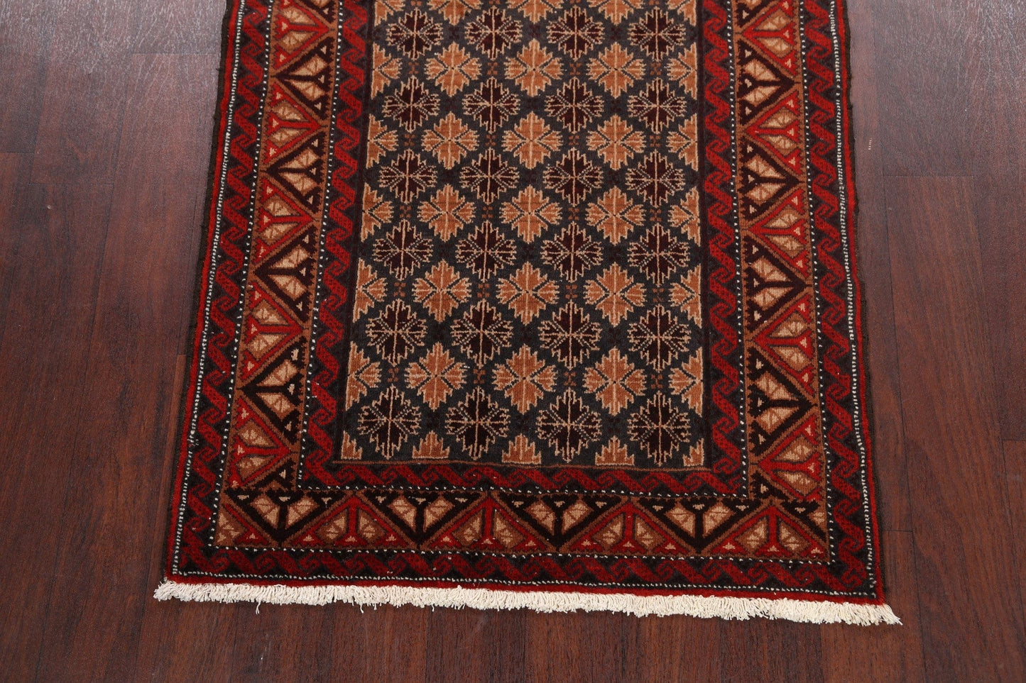 Balouch Afghan Oriental Area Rug 3x6