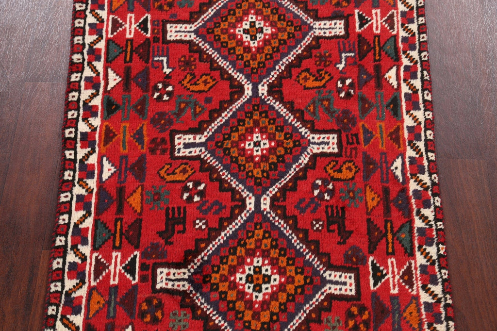 Tribal Shiraz Persian Area Rug 3x5